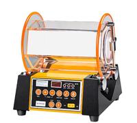 Acrylic Roller Polishing Machine, Smart Grinder, Digital Display, Adjustable Speed and Time for Gold, Silver and Jade Polishing