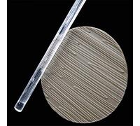 Acrylic Rolling Pin, Textured Embossed Rolling Pin,Transparent Fondant Pastry Cupcake Sugar Roller Pin DIY Craft Gift Decoration Tool Kitchen Baking Supplies - Clear, 16x1 cm