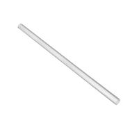 Acrylic Round Rod Clear, Green Red Yellow Orange Blue Clear Transparent Acrylic Plastic Round Rod Bar, PMMA Solid Rods 1pc(Clear Transparent,2x500mm)
