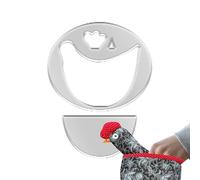 Acrylic Ruler for Sewing - Sewing Quilt Template Durable Quilt Template Patchwork Design Heat Resistant Sewing Ruler Pot Holder | Cooking Mitts in Chicken Shape, Pot Holder for Kitchen and Baking