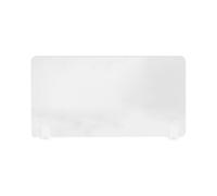 Acrylic Self Standing Screens Dividers For Desk Privacy Home And Partitions For Desk Workstations Portable Cubicle Panels For Work 30*40cm/30*50cm Stationery Cards And Envelopes Set (White2, 40x30cm)