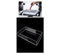 Acrylic Shallow Sink - Shatterproof Water Tank for Photography & Fish Habitat | Transparent Storage Box | Dual-Use Shooting Prop & Acrylic Fish Tank Display(30x30x6cm/11.8x11.8x2.4in)