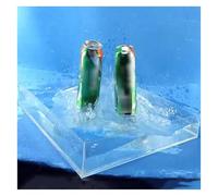 Acrylic Shallow Water Tank Photography Shooting Sink, 5cm/2in High Transparent Deep Water Tank Photo Prop Tray For Storage, Photography, Display(60x60x5cm/23.6x23.6x2in)