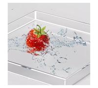 Acrylic Shallow Water Tank Transparent Water Tank, Underwater Shooting Props Food and Cosmetics Shooting Tray, 4.5MM/0.17IN Thickness(40x20x40CM/15.7x7.9x15.7in)