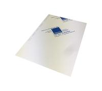 Acrylic Sheet A4 (297mm x 210mm / 11,69'' x 8,26'') 3mm Thick, Plastic Panel Plate for Model Building, Home, House and Garden, Font Colour:White