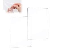 Acrylic Sheet, Plastic Sheet, Perspex Sheet, Acrylic Board, Transparent, Use In Photo Frames, Project Exhibitions, Tabletop Displays, Laser Cutting and Diy Display Projects, 20CM x 30CM, 2 Pieces