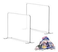 Acrylic Shelf Dividers - 450 g Clear Acrylic Bag Partitions for Closet | 11.81 x 7.87 Inches Modern Transparent Design Closet Shelf Organiser for Bedroom, Work Area, Book Shelve, Craft Room