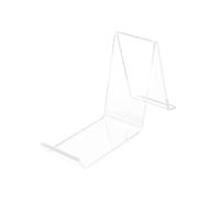 Acrylic Shoe Display Stand - Shoe Retail Rack Holder | Clear Shoe Display Storage Shelf for Sneakers Heels Boots Sandals | Transparent Organizer for Shop, Home, Shopping Mall Use (1PC)