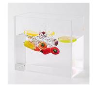 Acrylic Shooting Deep Water Tank,Acrylic Display Case Showcase, Small Betta Fish Tank,Floating Photo Props Clear Deep Water Tank, Portable Food Cosmetic Storage Box (Color : 5mm-Clear, Size : 50x20