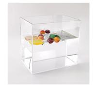 Acrylic Shooting Water Tank,Creative Photo Posing Props,Photography Creative Tank,Acrylic Display Case Showcase for Shooting Food and Cosmetic(40x20x40cm)