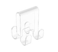 Acrylic Shower Door Hook - Shower Towel Holder | Shower Door Hooks | Acrylic Shower Towel Hanger for Organizing Towels, Clothes and Washcloths