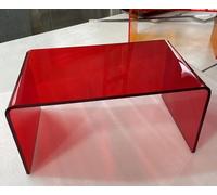 Acrylic Side Table for Sofa Transparent Small End Table Narrow Center/Night Table for Living Room & Bedroom (G 30 * 30 * 55CM)