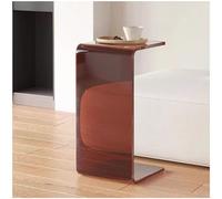Acrylic Side Table, Modern Transparent Coffee Table for Living Room and Bedroom, Versatile End Table, Small Sofa Table,