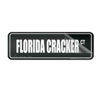 Acrylic Sign For Wall Florida Cracker Sign Acrylic Plaque With Strong Adhesives For Door Offices Businesses House Home Outdoor 10"X3"