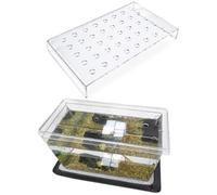 Acrylic Sliding Aquarium Lid | Multiple Sizes For Tank: Sliding Acrylic Air Holes View Feed Care Jump Guard Cat Guard(3 mm,23.6x8.0in/60cm x 20.4cm)