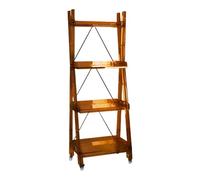 Acrylic Slim Storage Cart with Wheels, Utility Rolling Shelf Cart, Mobile Transparency Skinny Storage Shelves for Bedroom Living Room, Bathroom, Laundry, Office(Clear Brown,24.8x18.1x68.1in)