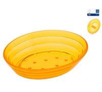Acrylic Soap Dish Brio Orange 2776 Home