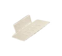 Acrylic Soap Save Tray Including Slip Resistant Edges & Wall Friendly Installation Easy to Carry for Sink Countertop Clear Soap Dish