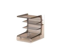 Acrylic Sofa Side Table - Removable Trolley Bedside Cabinet, Small Coffee Table, Modern Wind Medieval Style, Ideal for Living Room and Bedroom