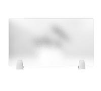Acrylic Sound-Absorbing Office Partition Shield for Classrooms - Free-Standing Privacy Divider Noise Reduction Ideal for Workspaces and Learning Environments