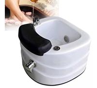 Acrylic Spa Footbath Nail Salon Pedicure Barrel Deep Foot Bath Spa with Massage Special for Hotel Foot Bath Club Sturdy Tubs for Soaking Feet
