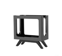 Acrylic Speaker Stand for Harman for kardon GO3 GO4 - Style Desktop Holder with Vibration Damping Legs & Cable for access - Small Bookshelf Mount 10.6x5.2cm
