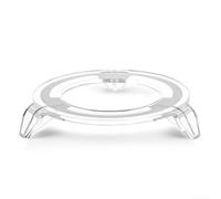 Acrylic Speaker Stand for Harman for Kardon Studio 3 and 4 Elegant Desktop Holder in Black for Stable Sound Reproduction and Look in the Living Area (Is Transparent)