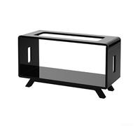 Acrylic Speaker Stand for Marshall Emberton II - Stable Desktop Holder with Elegant Design, Compatible with Marshall- Emberton 2, Transparent and Black Options(Is black)