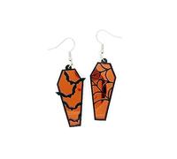 Acrylic Spider Earrings Women Halloween Drop Earrings Jewelry Acrylic Charm Earrings Birthday Decorations for Girls, a, Acrylic