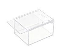 Acrylic Spider Terrarium - Transparent Container | Breeding and Feeding Box for Gecko, Snail, Turtle, Observation, Reptile Habitat, Small Animal Cage, Home, School, Lab