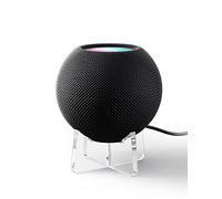 Acrylic Stand for Homepod Mini(2020 Released), Homepod Stand Holder,Safe Stable Mount Protects Home pod Mini Speaker Well (Transparent)