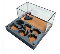 Acrylic Stereoscopic Observation Nest 3D Acrylic Flat Panel Eco Ant Nest Ant Farm Ant Hill Concrete Ant House Pet Ant Hill Workshop Moisture Retention Pool Colony Behaviour Study(H)