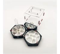 Acrylic Stereoscopic Observation Nest 3D Printing Ant Nest Ant Eco Box Harvest Ant Plane High End Ant Nest Ant Castle Workshop Ant Space Station Colony Behaviour Study(Type a Humidity X3)