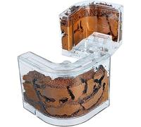 Acrylic Stereoscopic Observation Nest Ant Farm Castle Clear Ant Castle Filled Sand Ant Farm Ant Nest Eco Habitat Professional Ant Nest Farm Kids Adult Ant Habitat Colony Behaviour Study(2pcs)