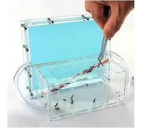 Acrylic Stereoscopic Observation Nest Antworks Villa Ant Castle Habitat Education And Learning Science Toolkit 7x6.1x4.3 Inches For Kids And Adults Colony Behaviour Study(A)