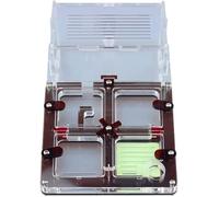 Acrylic Stereoscopic Observation Nest Creative Ant Castle Acrylic Ant Farm Moisturising Nature Eco Display Box Puzzle Habitat Science Diy Ant Nest Farm Ant Habitat Colony Behaviour Study(Braun)