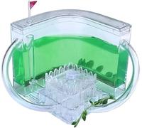 Acrylic Stereoscopic Observation Nest Creative Ant Farm Translucent Gel Ant Castle With Connecting Tube Ant Nest Observation Kit Ant Nest Farm Propagation Kit Ant Habitat Colony Behaviour Study(Green)