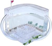 Acrylic Stereoscopic Observation Nest Creative Ant Farm Translucent Gel Ant Castle With Connecting Tube Ant Nest Observation Kit Ant Nest Farm Propagation Kit Ant Habitat Colony Behaviour Study(White)