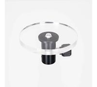 Acrylic Still Life Table Cosmetics Photography Props with Interface, Round Photo Props for Jewelry Cosmetic Makeup Drinks(Dia10cm/3.94in)