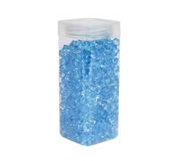 Acrylic Stone In Square Jar 320Gr 2 Pack - Light Blue Acrylic