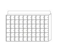 Acrylic Storage Box with Lock & Door - Secure Mobile Device Holder with Key Slots Perfect for Offices & Public Spaces Elegant Design for nizing Essentials