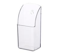 Acrylic Storage Organizer for Remote Control - Acrylic Adhesive Storage Box Organizer Holder | Phone Holder Media Organizer Transparent Home Storage for Bedroom