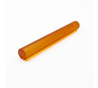 Acrylic Striker Full Size - Choose Your Color Accessory to Match Your Crystal Singing Bowl - Colorful Mallet for Chakra Sound Healing, Meditation, Sound Bath Performances - Orange