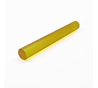 Acrylic Striker Full Size - Choose Your Color Accessory to Match Your Crystal Singing Bowl - Colorful Mallet for Chakra Sound Healing, Meditation, Sound Bath Performances - Yellow