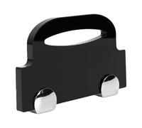 Acrylic Sword Wall Mount with Screw Brackets (4.72 X 2.76 Inch) (Black)