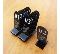 Acrylic Table Numbers Multiple Sizes 2.4x2.7x7.1 Inches(1-30)