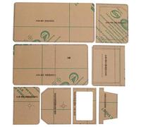Acrylic Template DIY Hand-Made Short Wallet Mold Craft Tools Suitable for DIY Crafters