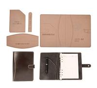 Acrylic Template Leather Pattern Craft for Notebook Cover DIY Clear Acrylic Notebook Cover Pattern Stencil Model Office Supplies