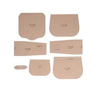 Acrylic Template Shoulder Bag Leather Template Kit Pattern Accurate Cutting Distance with Protective Layer for Women Handbag