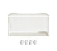 Acrylic Terrarium - Clear Escape Proof Turtle Protection, Acrylic Screen Turtle Enclosure | Habitat Tank for Turtles, Iguana, Leopard Gecko, Bearded Dragon, Care Facility, Siche